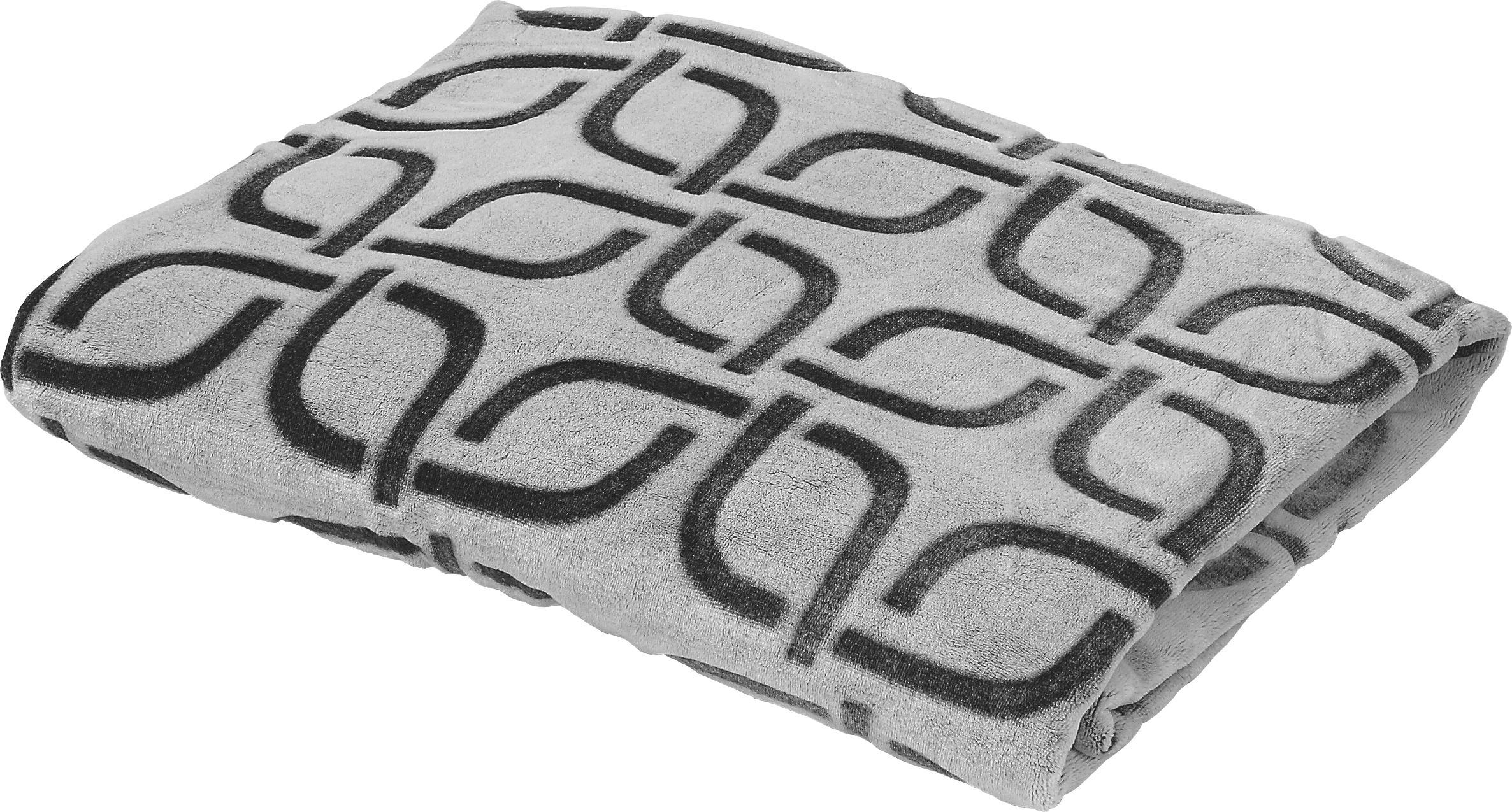 Puha Takaró Divita - Szürke/Fehér, konvencionális, Textil (150/200cm)