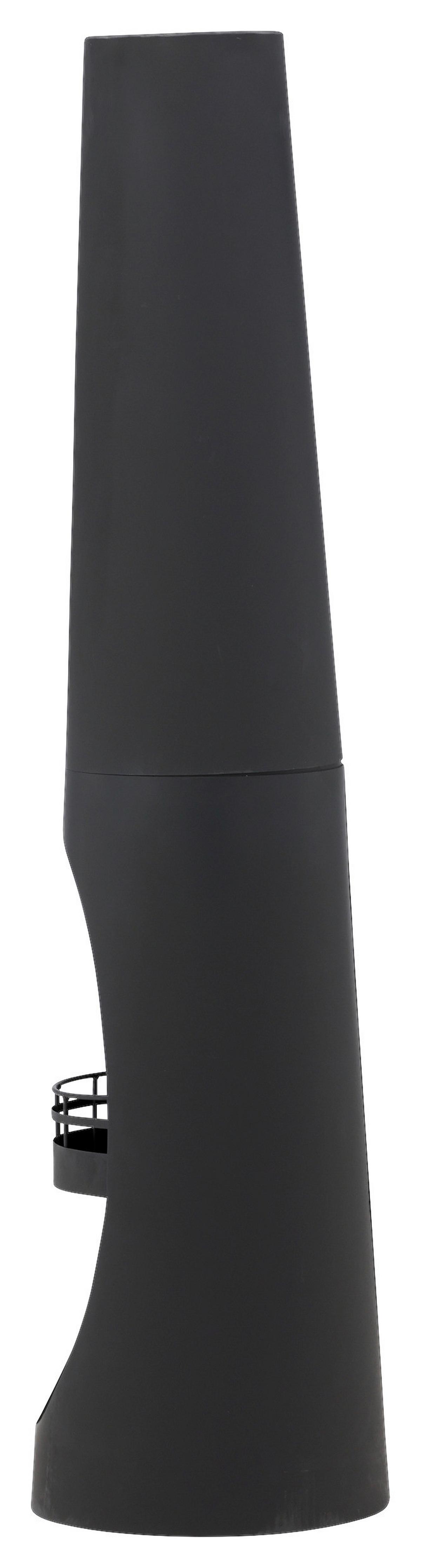 Feuerstelle Bastian - Schwarz, KONVENTIONELL, Metall (33/135/33cm) - Gardenson