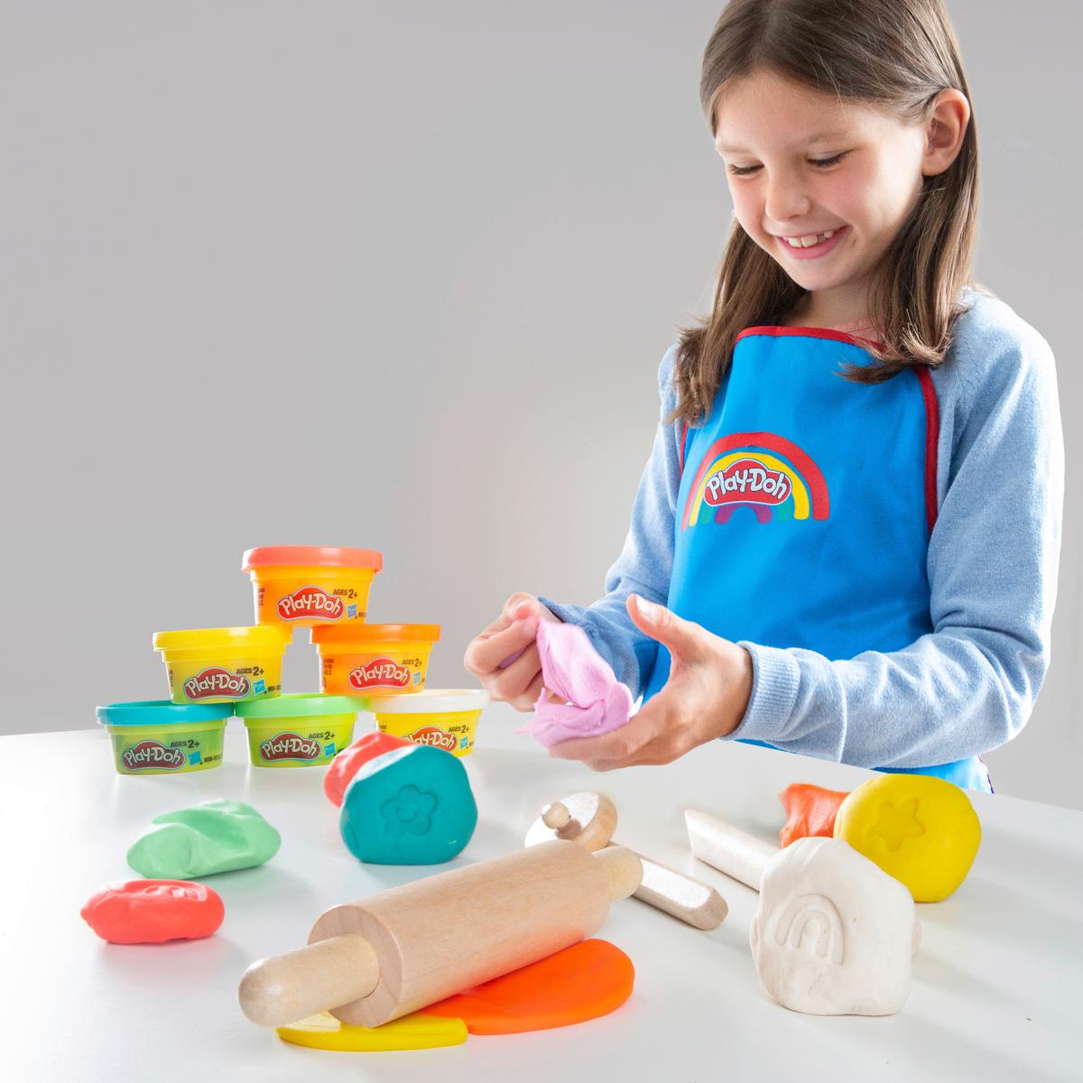 Kinderspielset Play Doh - Multicolor, Naturmaterialien/Holz