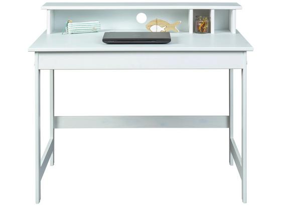 Schreibtisch Massiv B 110 cm H 76 cm Schreibtisch HILDA Weiß