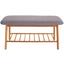 Sitzbank Hagen 90cm Grau/bambus - Naturfarben/Grau, MODERN, Holz/Textil (90/44/34cm) - Ombra Sitzbank Hagen 90cm Grau/bambus - Naturfarben/Grau, MODERN, Holz/Textil (90/44/34cm) - Ombra