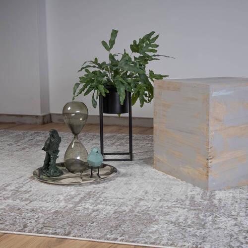 Vintage-Teppich My Phoenix - Taupe, LIFESTYLE, Textil (140/200cm) - Obsession