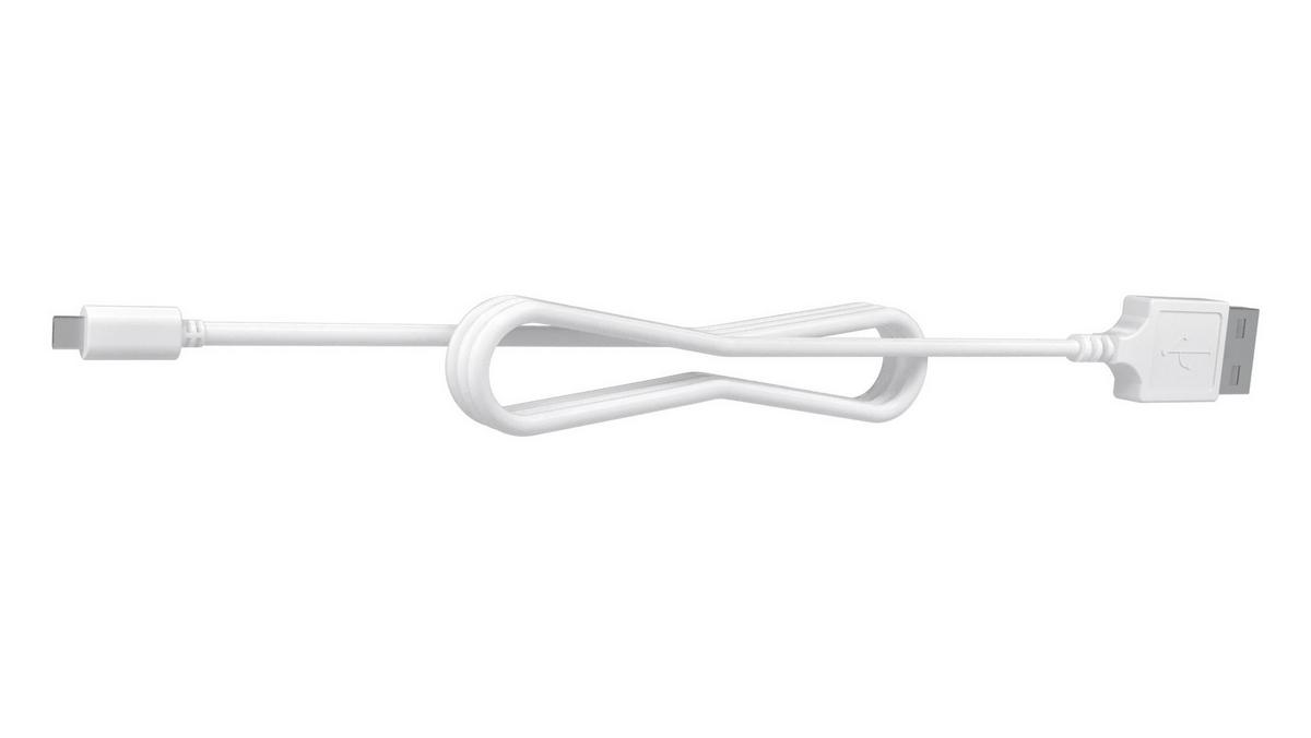 USB-C Kabel für Rollo Weiß - Weiß, Basics, Kunststoff (10/21cm)