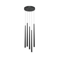Pendelleuchte Cascade - Schwarz, Trend, Metall (32/150cm) - MAYTONI