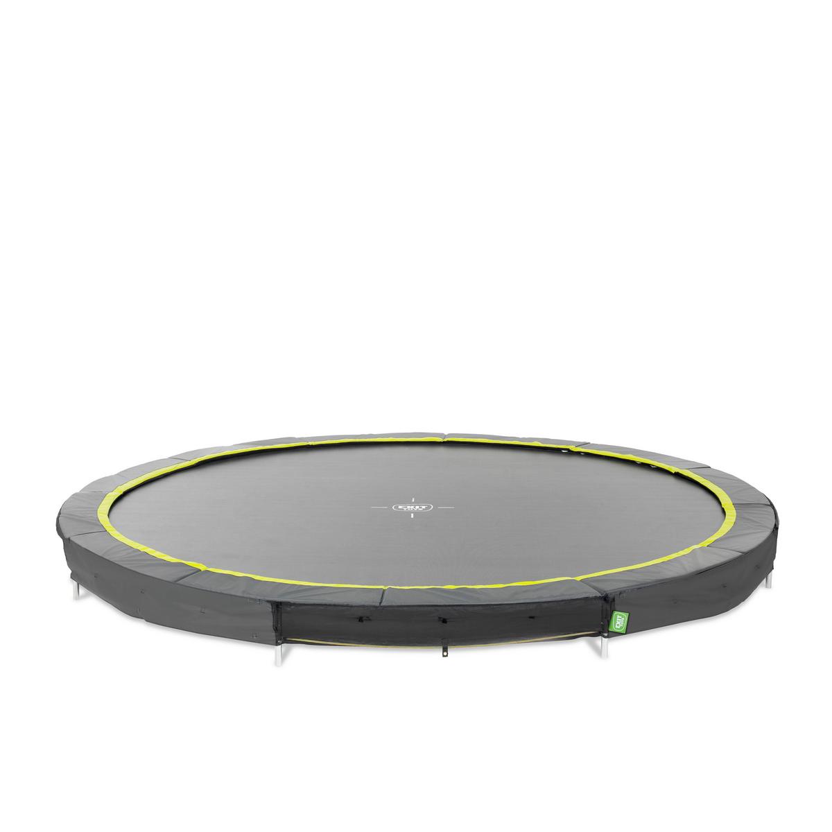 Trampolin Exit Silhouette - Schwarz, KONVENTIONELL, Kunststoff/Metall (427/20cm) - EXIT Toys