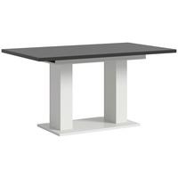 Ausziehtisch Marlon 150 Az Grau/weiß, B:150-190 Cm - Weiß/Grau, KONVENTIONELL, Holzwerkstoff (150-190/90/76cm)