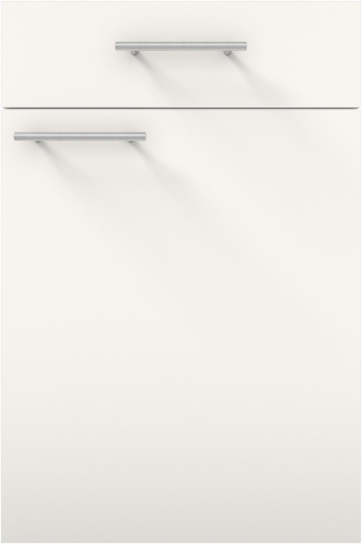 Küchenzeile Ip1200 ohne Geräte 310 cm Weiß/Eiche Dekor - Eichefarben/Weiß, Basics, Holzwerkstoff (310cm) - Impuls
