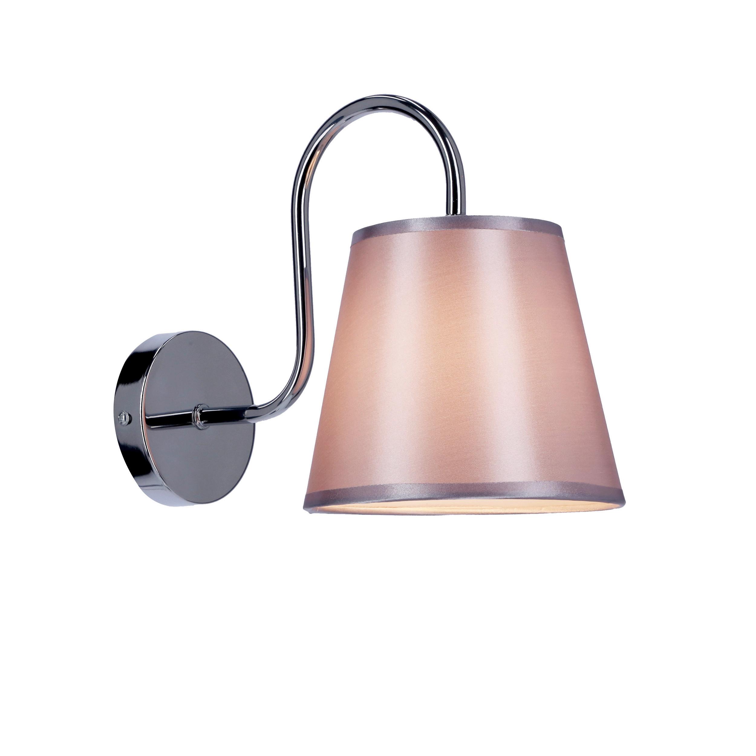 WANDLEUCHTE 21-70739 LUK - Chromfarben, Basics, Kunststoff/Metall (22/15/21cm)
