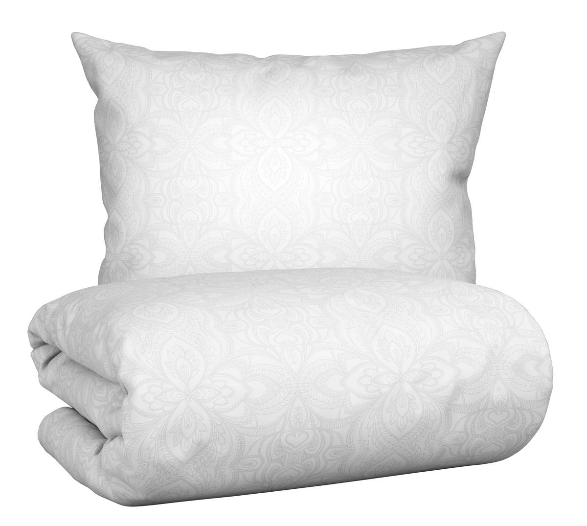 Povlečení New maya, 70/90 140/200cm - bílá, Romantický / Rustikální, textil (140/200cm) - Mömax
