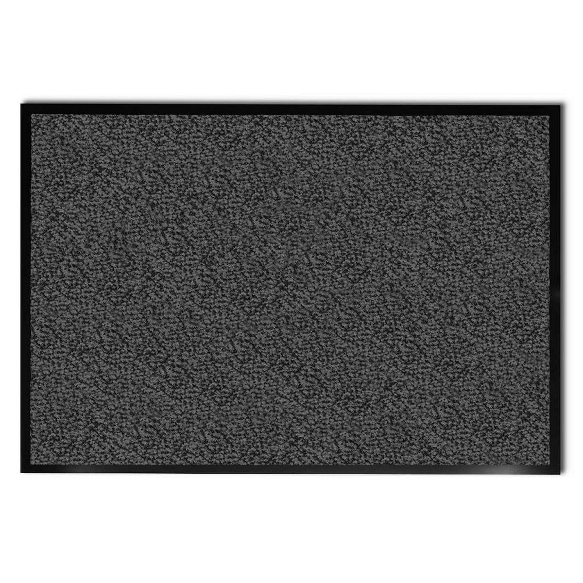 Schmutzfangamatte Anthrazit Sky 120x180cm - Anthrazit, KONVENTIONELL, Textil (120/180cm)