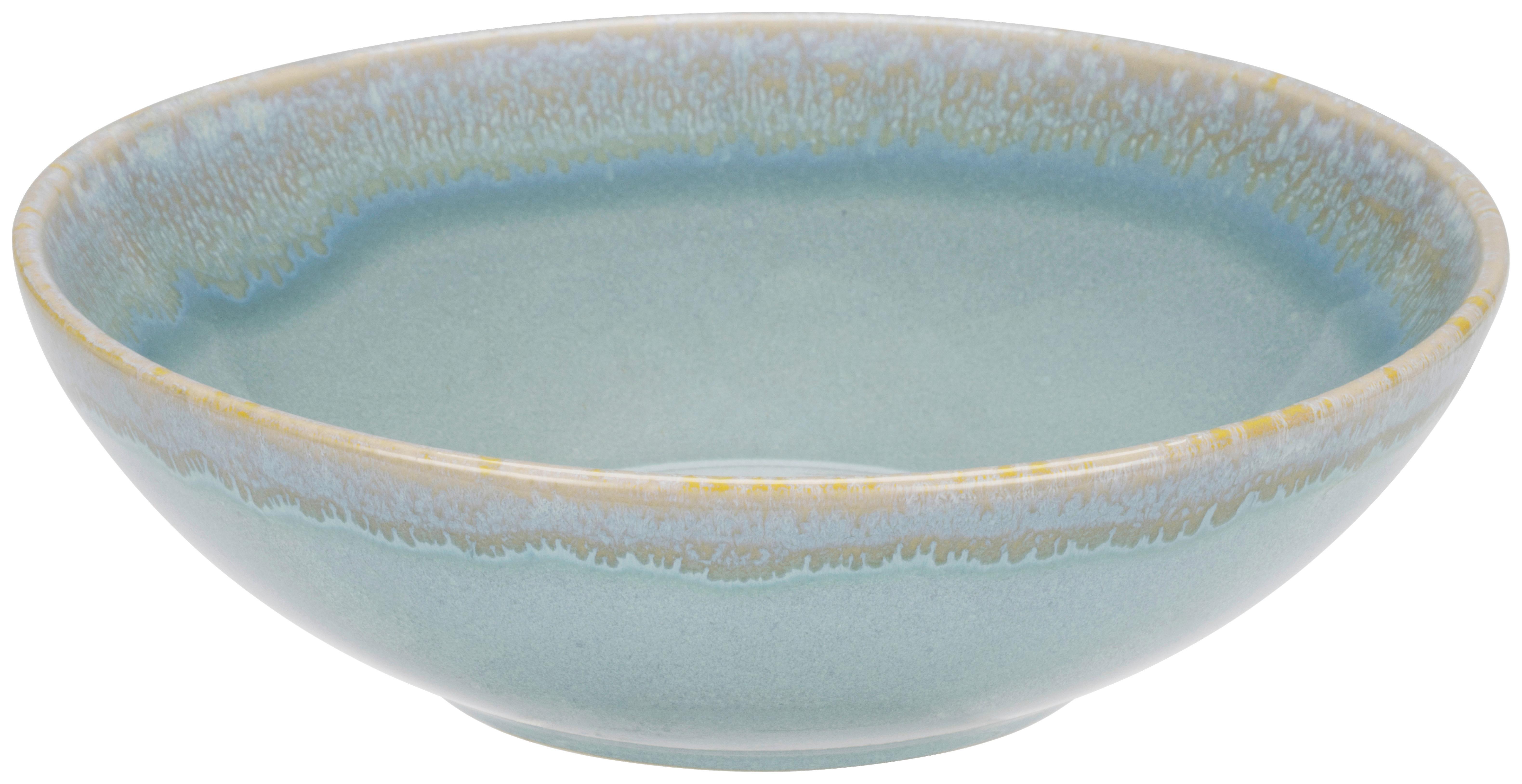 Mélytányér Christina - kék, Basics, kerámia (18/5,5cm) - James Wood