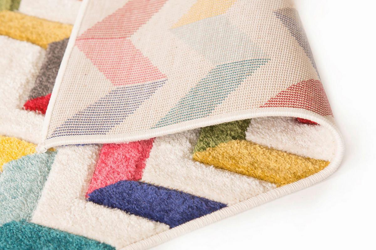 Webteppich Bolero - Multicolor, KONVENTIONELL, Textil (200/290cm)