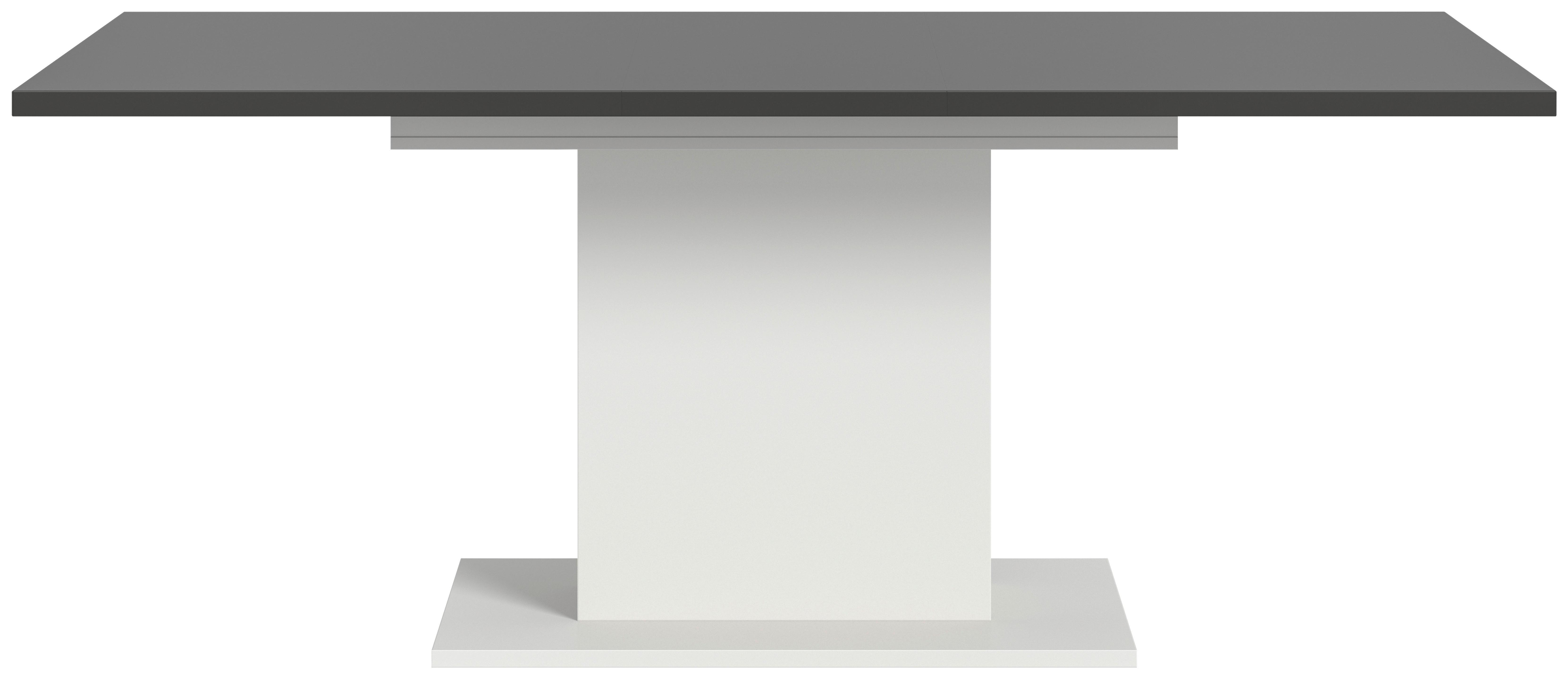 ROZŤAHOVACÍ STÔL MARLON 150 AZ - sivá/biela, Konventionell, kompozitné drevo (150-190/76/90cm) - MID.YOU