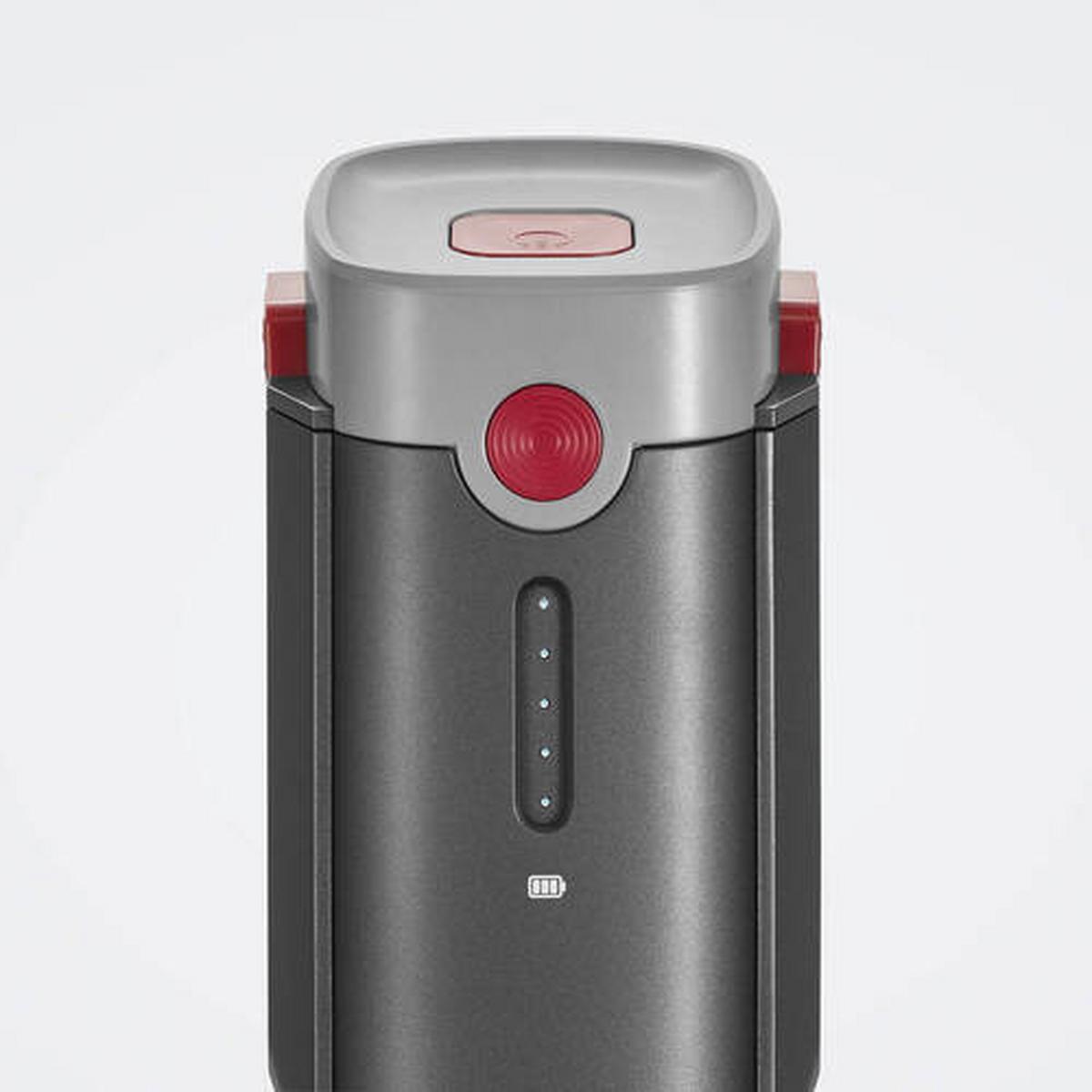 Akku-staubsauger Ohne Beutel Teleskoprohr 90 W - Anthrazit/Rot, Basics, Kunststoff (24/11,5/21cm) - Severin