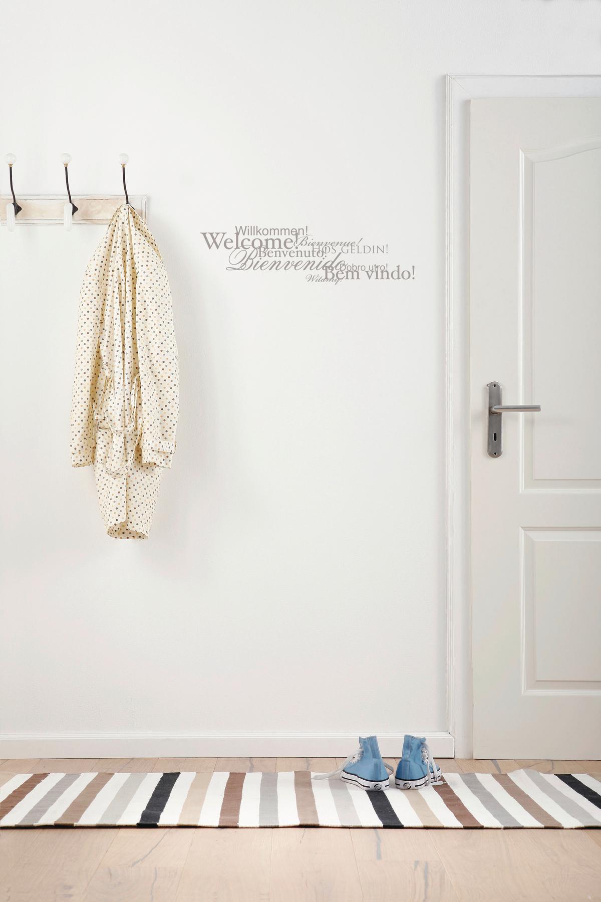 Dekosticker 19700h - Klar/Grau, LIFESTYLE, Kunststoff (50/70cm)