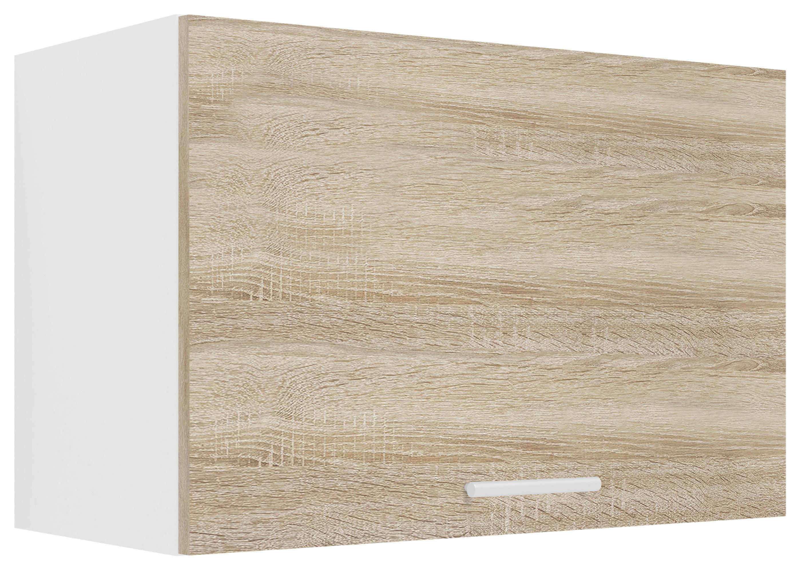 Küchenoberschrank Esilo B: 60 cm Weiß/Eiche Dekor - Weiß/Sonoma Eiche, KONVENTIONELL, Holzwerkstoff (60/40/31cm) - MID.YOU