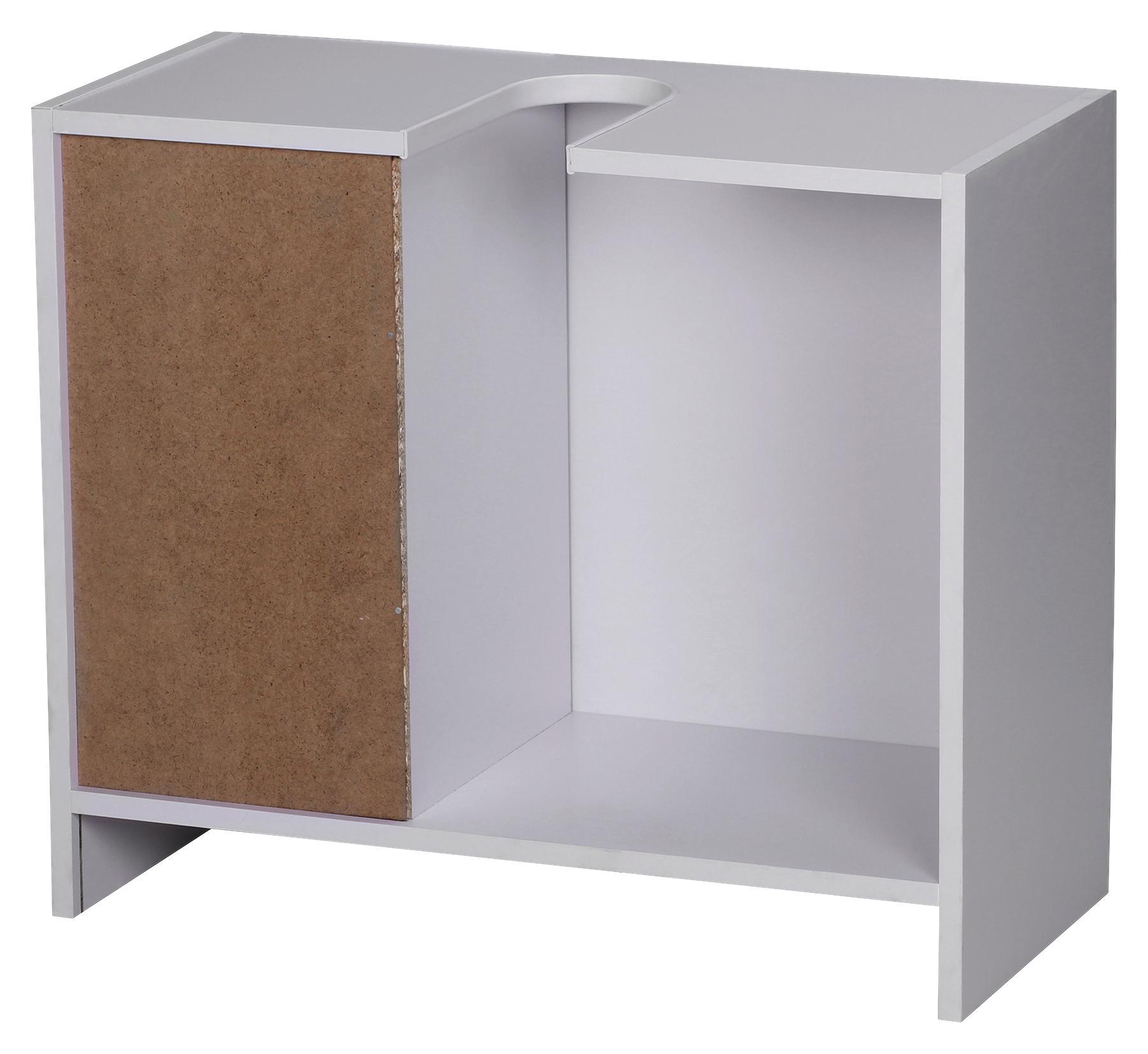 Waschbeckenunterschrank Rückseite