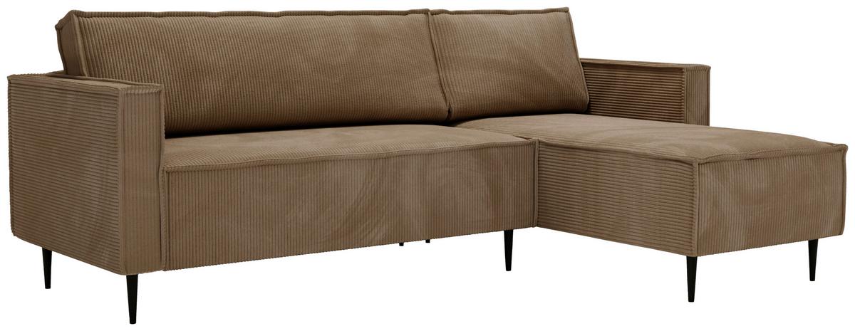 Ranger Hellbraun S: 223x151 Cm - Hellbraun/Schwarz, Design, Textil (223/151cm) - Livetastic