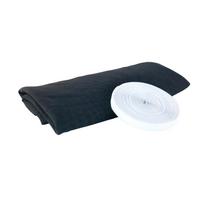 Fliegengitter Fenster 130x150 cm Anthrazit - Anthrazit, Basics, Textil (130/150cm)