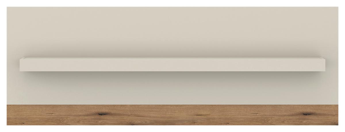 Wandregal Lightning Eichefarben/kaschmir B: 200 Cm - Kaschmir/Eichefarben, MODERN, Holzwerkstoff (200/71,5/19,2cm)