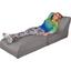 Sitzsack Billy Anthrazit - Silberfarben, MODERN, Textil (80/70/80cm) Sitzsack Billy Anthrazit - Silberfarben, MODERN, Textil (80/70/80cm)