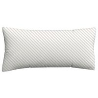 KOPFPOLSTERBEZUG WOVEN SATIN FADE - Taupe/Weiß, Basics, Textil (40/80cm) - Schlafgut