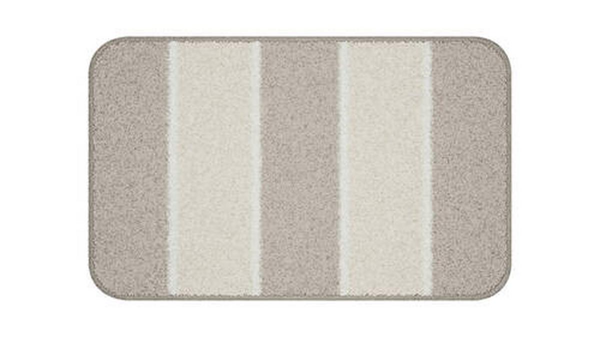 Bademattenset Waymore 2er Set - Beige, Basics, Textil (50x80/40x50cm) - Grund