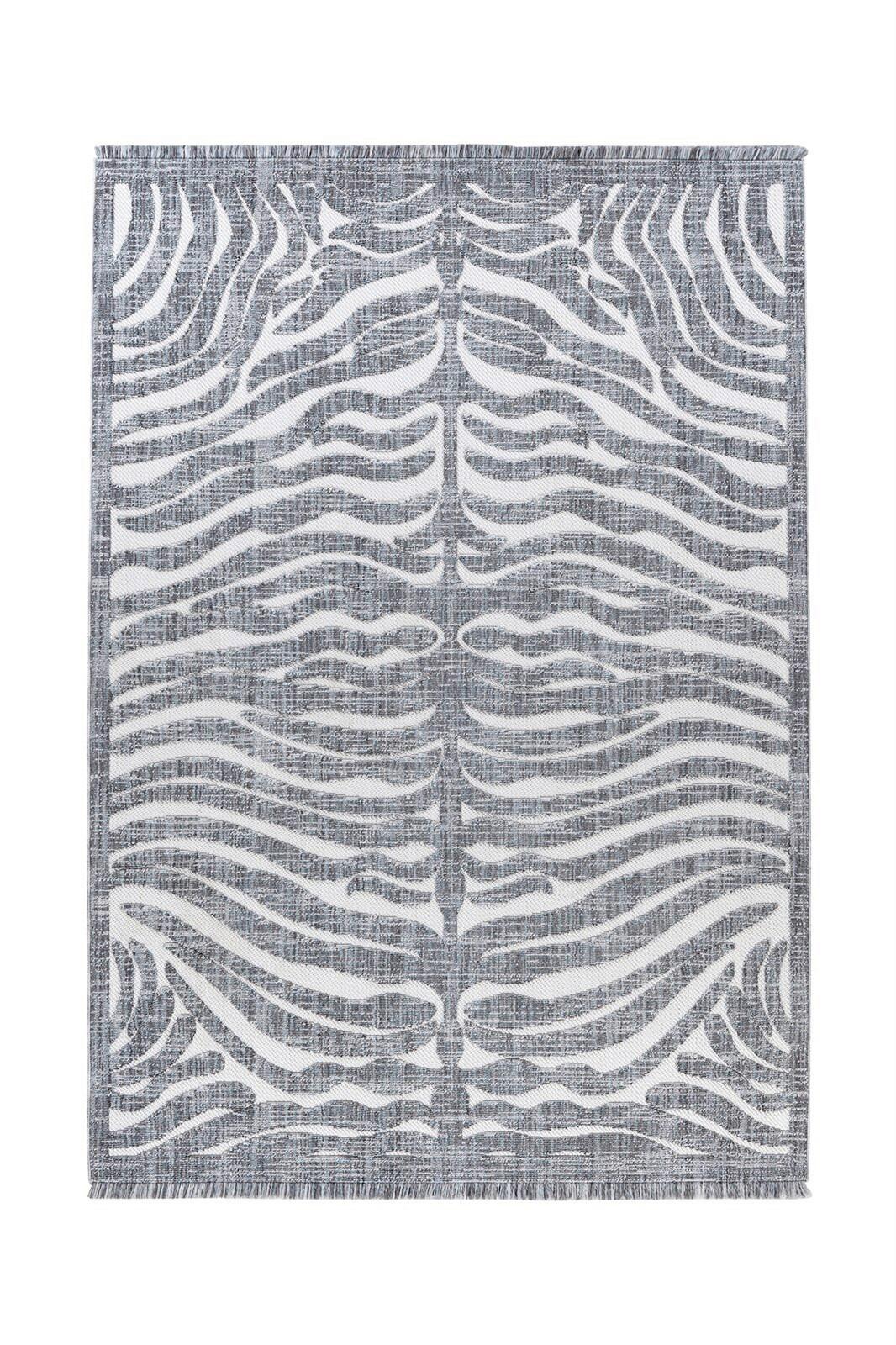 Teppich Grau Sarai 160x230 cm - Grau, KONVENTIONELL, Textil (160/230cm) - Kayoom