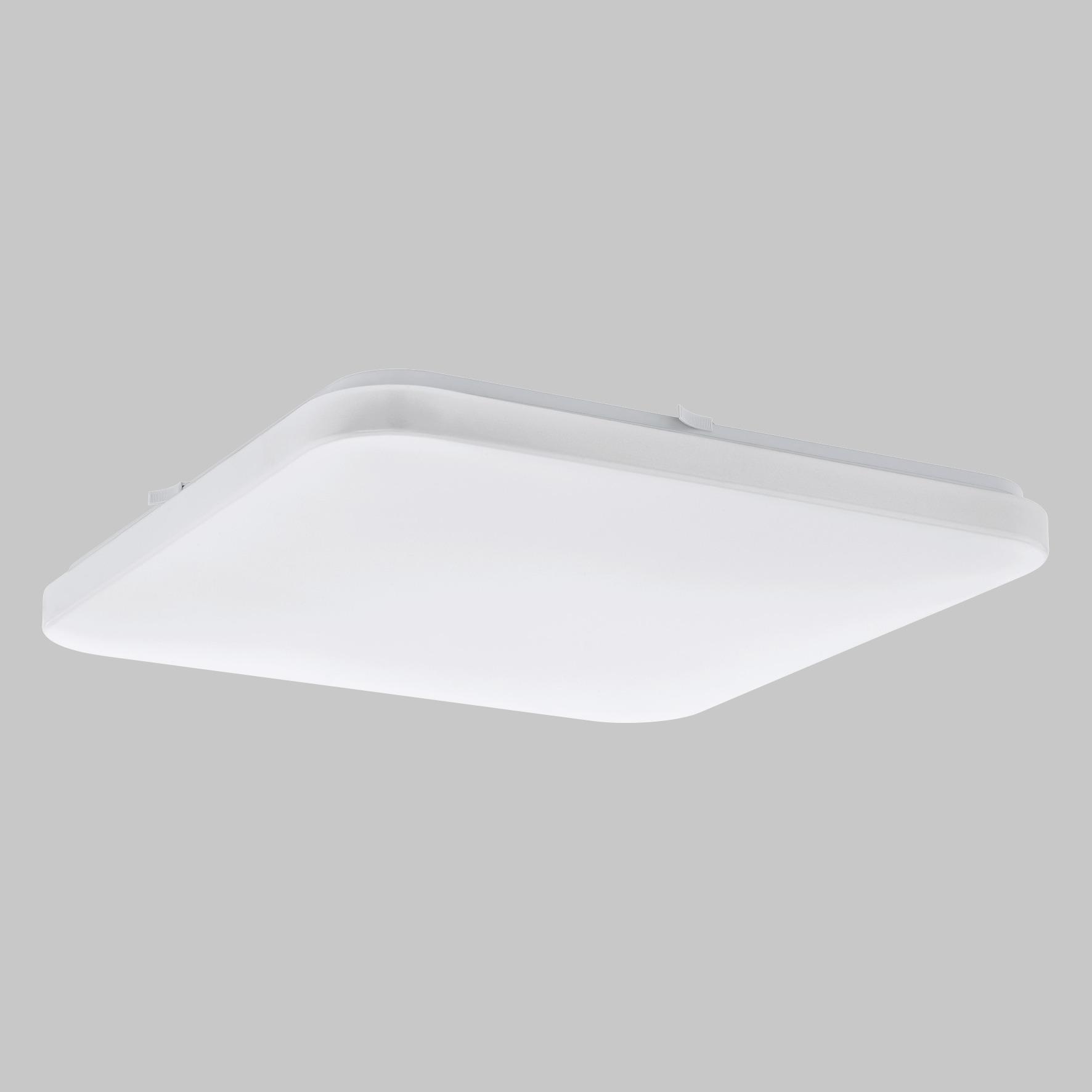 Led-deckenleuchte Frania Ø 43 Cm - Weiß, MODERN, Kunststoff/Metall (43/43/7cm)
