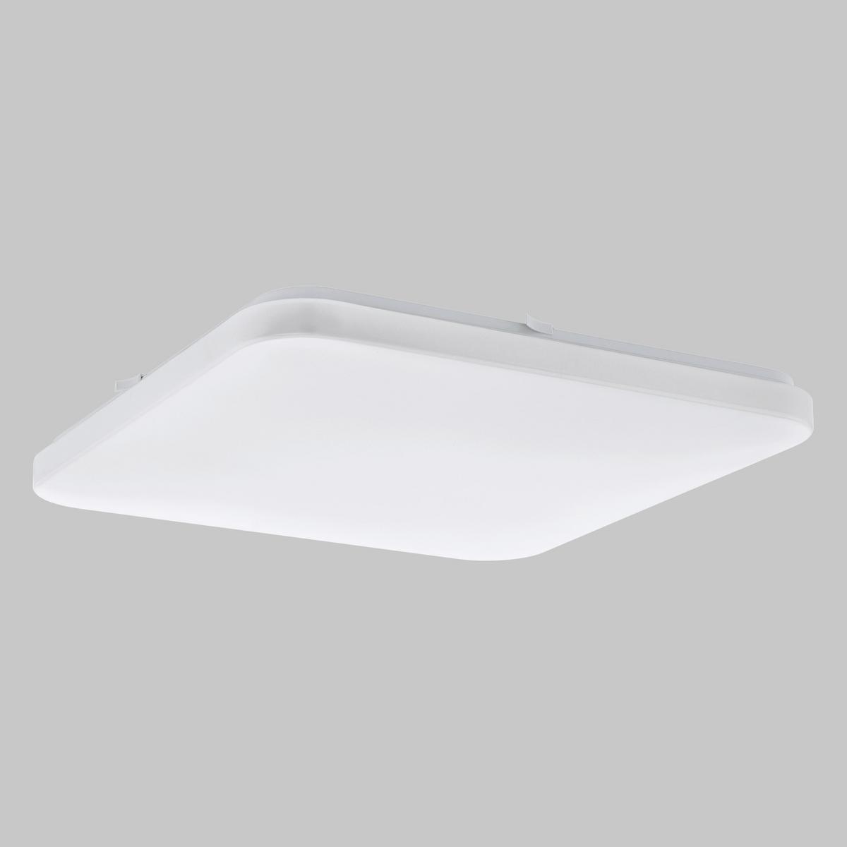 Led-deckenleuchte Frania Ø 43 Cm - Weiß, MODERN, Kunststoff/Metall (43/43/7cm)