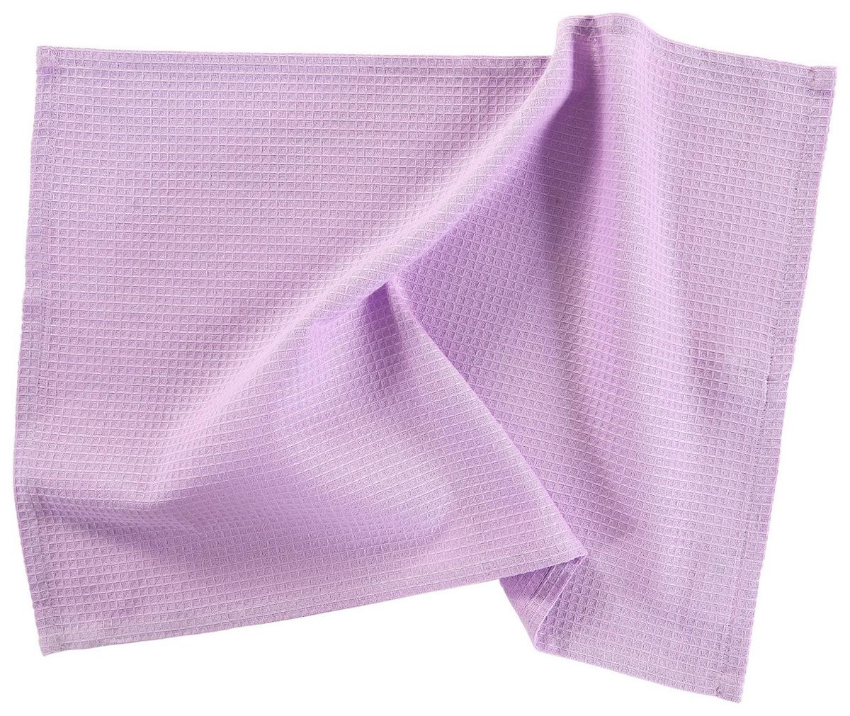 Geschirrtuch Viola 3er Pack - Violett, MODERN, Textil (40/60cm) - Luca Bessoni