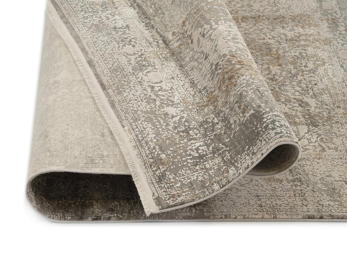 Webteppich Avignon Multicolor 300x400 cm - Goldfarben/Grau, Design, Textil (300/400cm) - Dieter Knoll