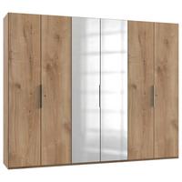 Drehtürenschrank 300 Cm Level Eichefarben Dekor - Eichefarben, MODERN, Holzwerkstoff (300/236/58cm) - MID.YOU