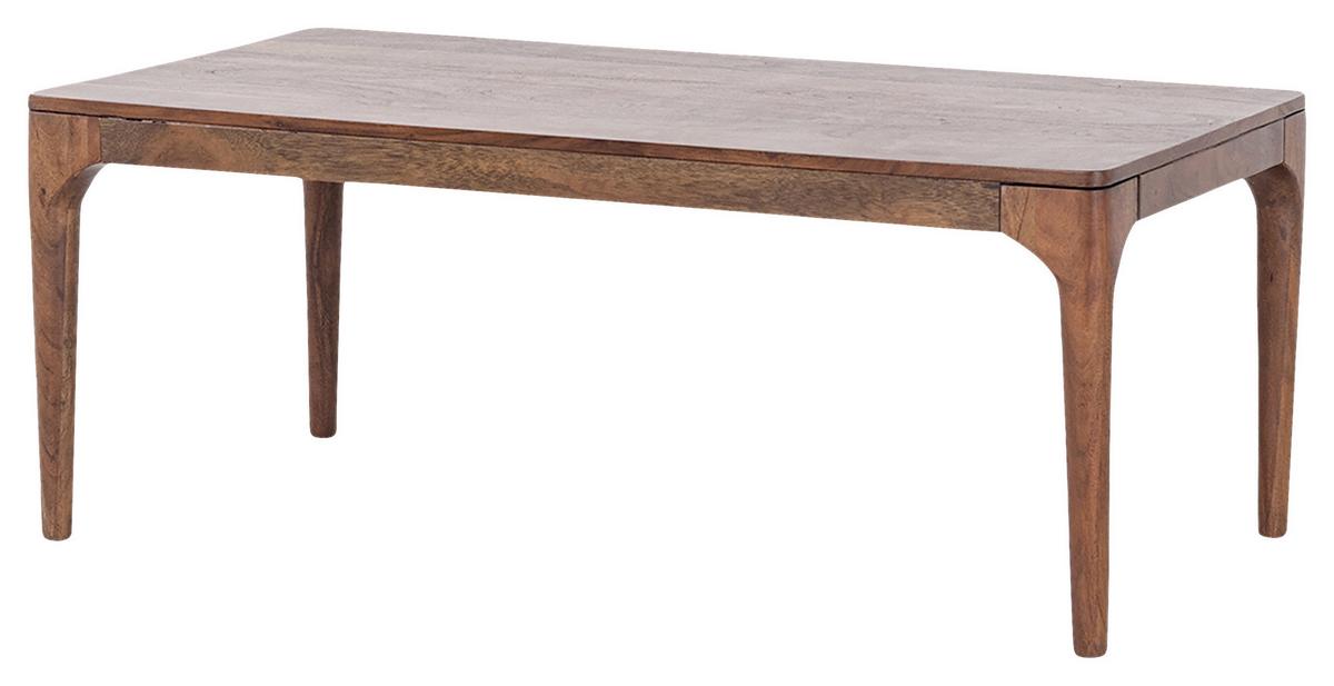 Chouchtisch Holz Massiv Bosse Akazie - Akaziefarben, MODERN, Holz (115/60/45cm) - MID.YOU