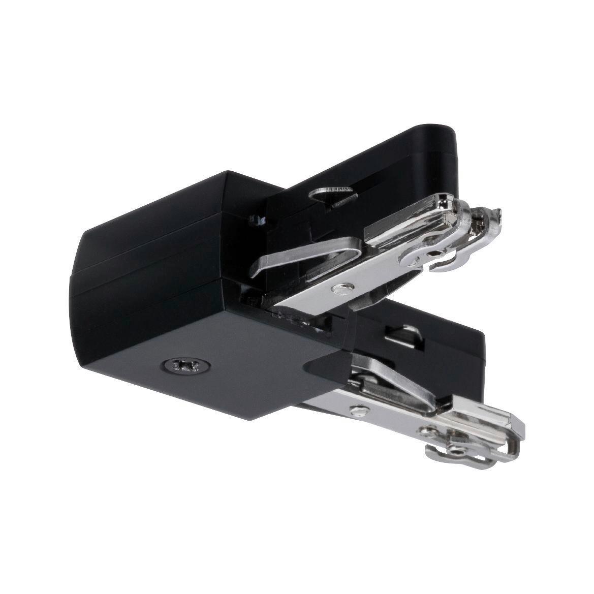 Schienensystem Urail L-Verbinder 96906 Schwarz - Schwarz, Design, Kunststoff/Metall (6,2/1,8/6,2cm) - Paulmann