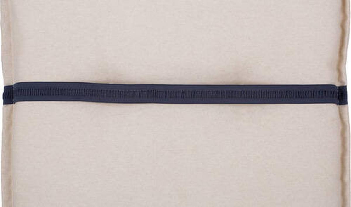 Auflage für Gartenliege Takume 191x58x8 cm Beige - Beige, Basics, Textil (191/58/8cm) - Gardenson