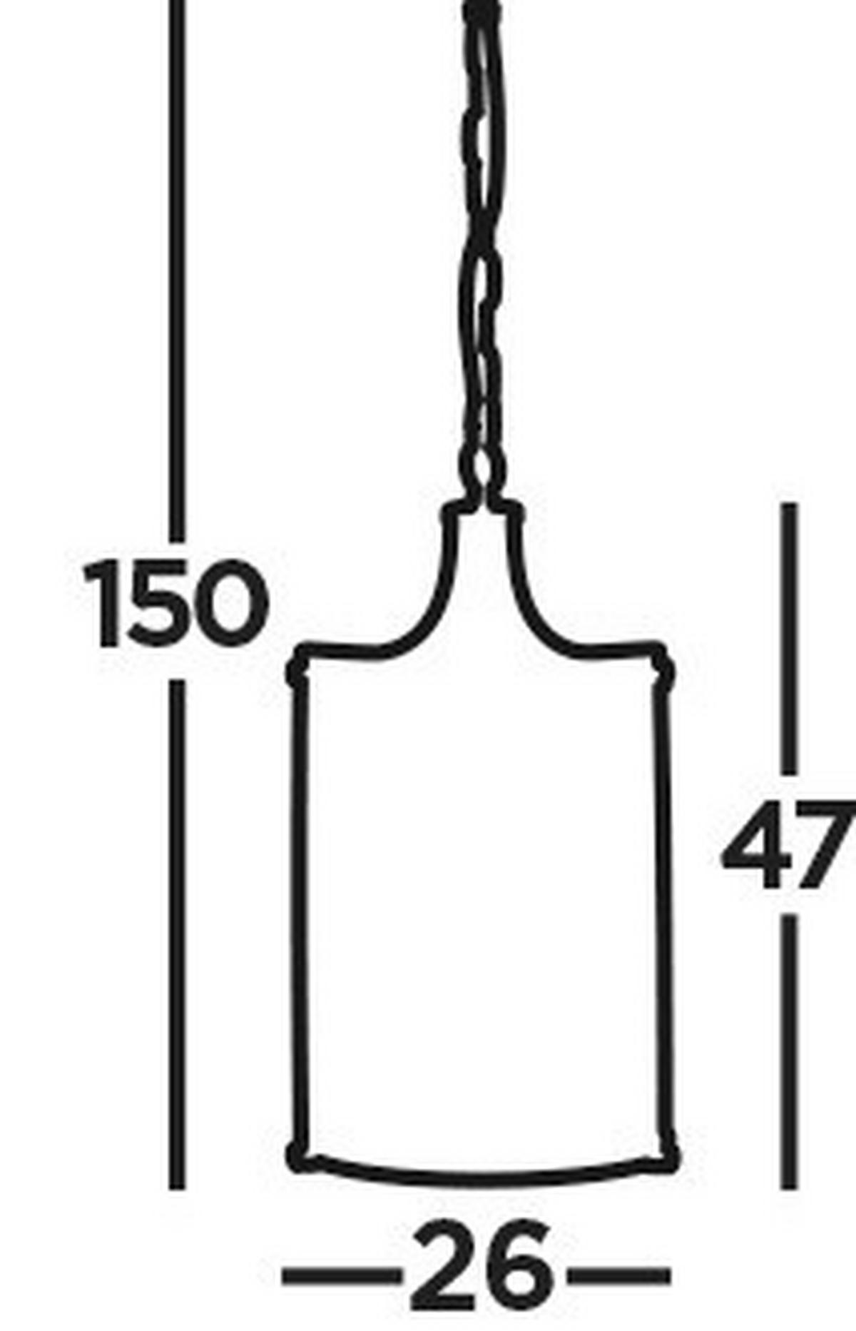 Hängeleuchte Victoria H: 150 cm 2-Flammig - Chromfarben, Design, Glas/Metall (26/150cm)