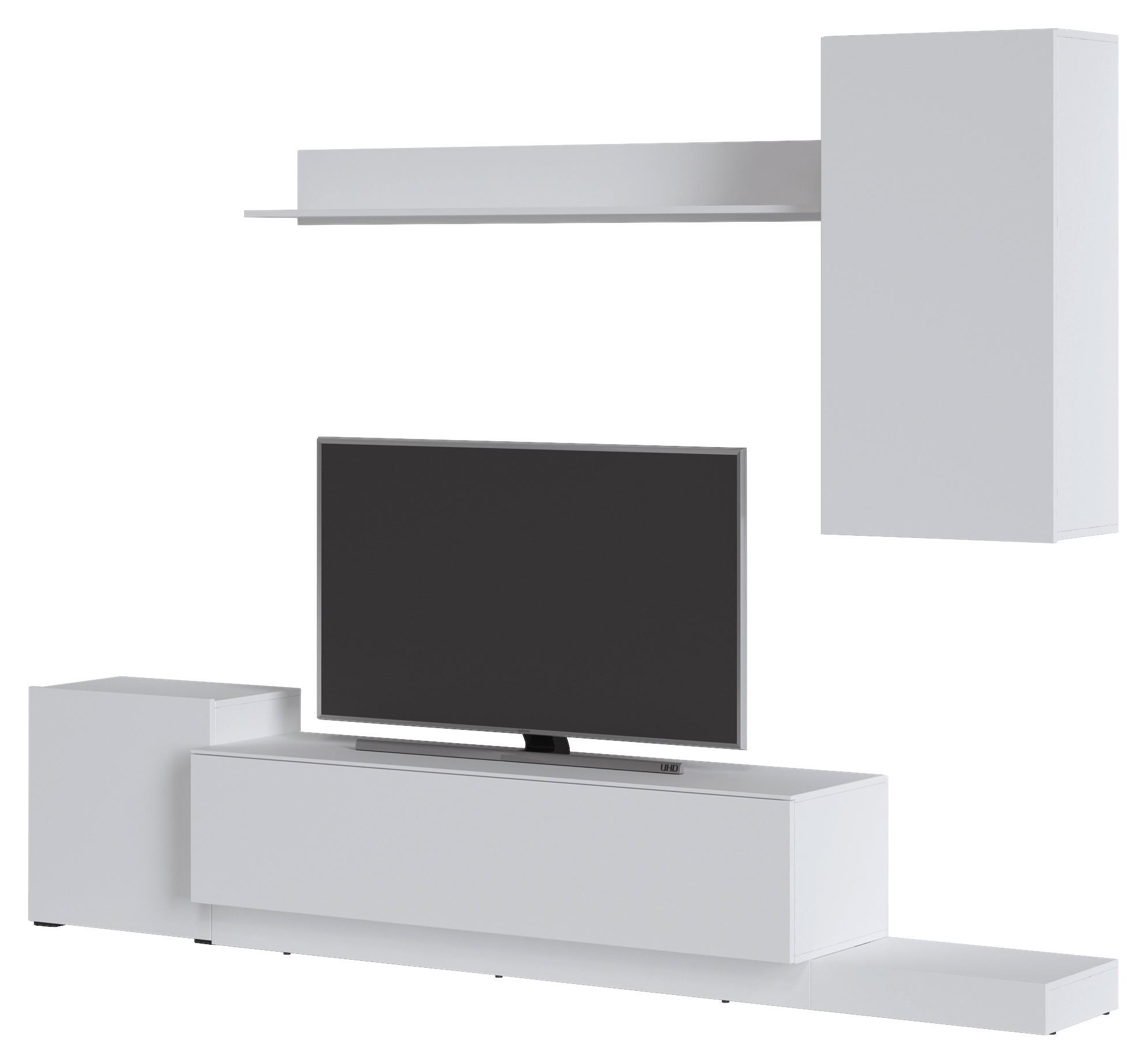 Nappali Szekrénysor Rimini - Modern, faalapú anyag (253,9/196,3/42cm)