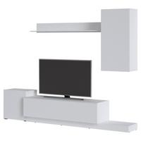Nappali Szekrénysor Rimini - Modern, faalapú anyag (253,9/196,3/42cm)