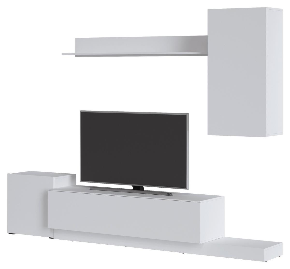 Nappali Szekrénysor Rimini - Modern, faalapú anyag (253,9/196,3/42cm)
