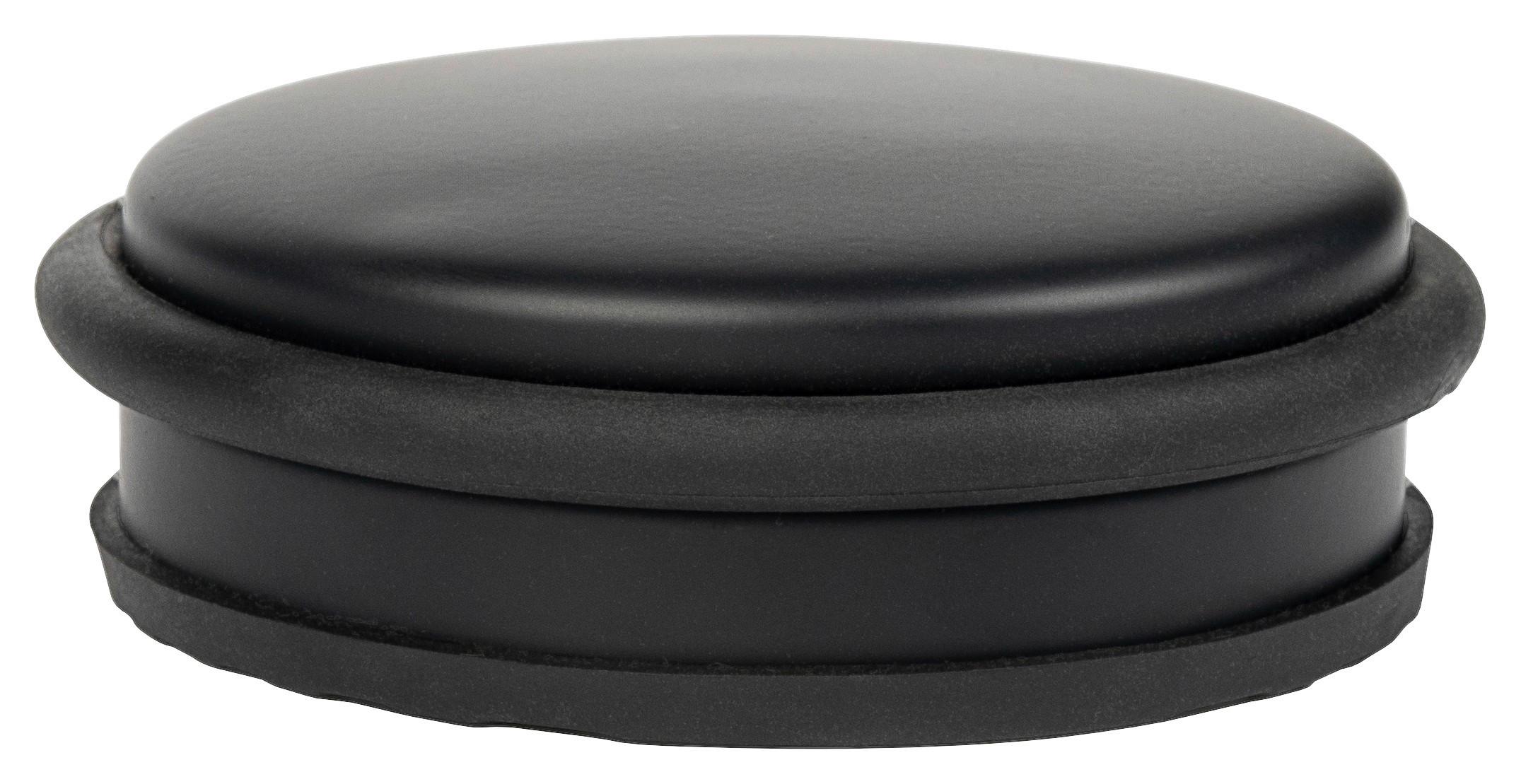 Ajtóütköző Dorian - antracit, Konventionell, fém (10/3,5cm)