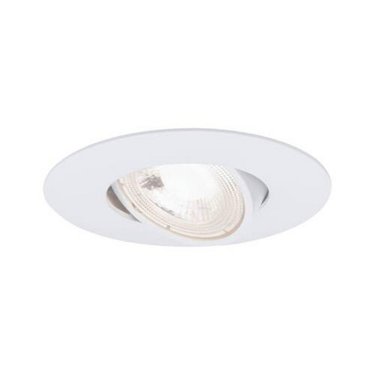 Deckenleuchte Ø 8,2 cm 1-Flammig Rund - Weiß, Basics, Kunststoff (8,2cm) - Paulmann