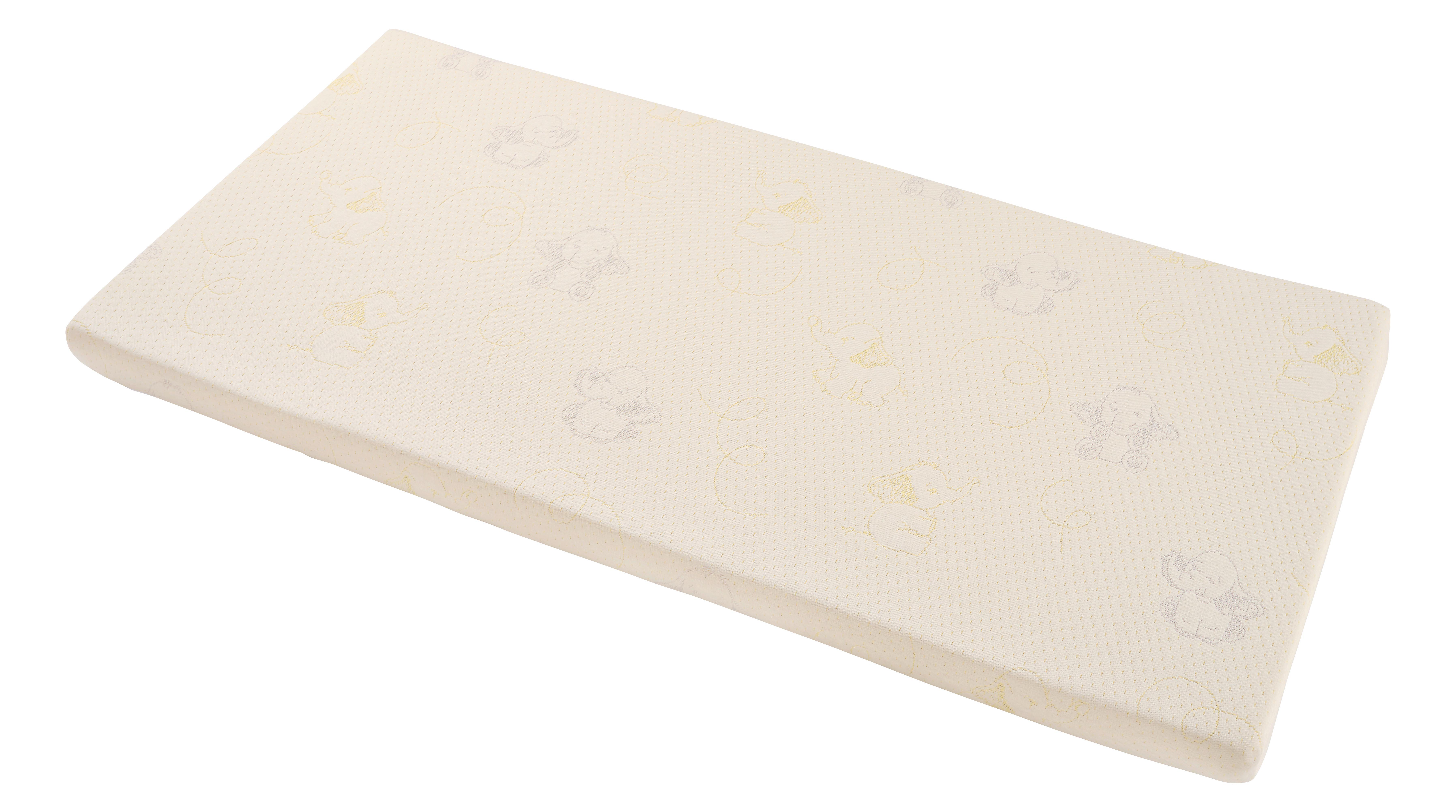 Kindermatratze Bene - Creme, KONVENTIONELL, Kunststoff/Textil (120/60/5cm) - Primatex