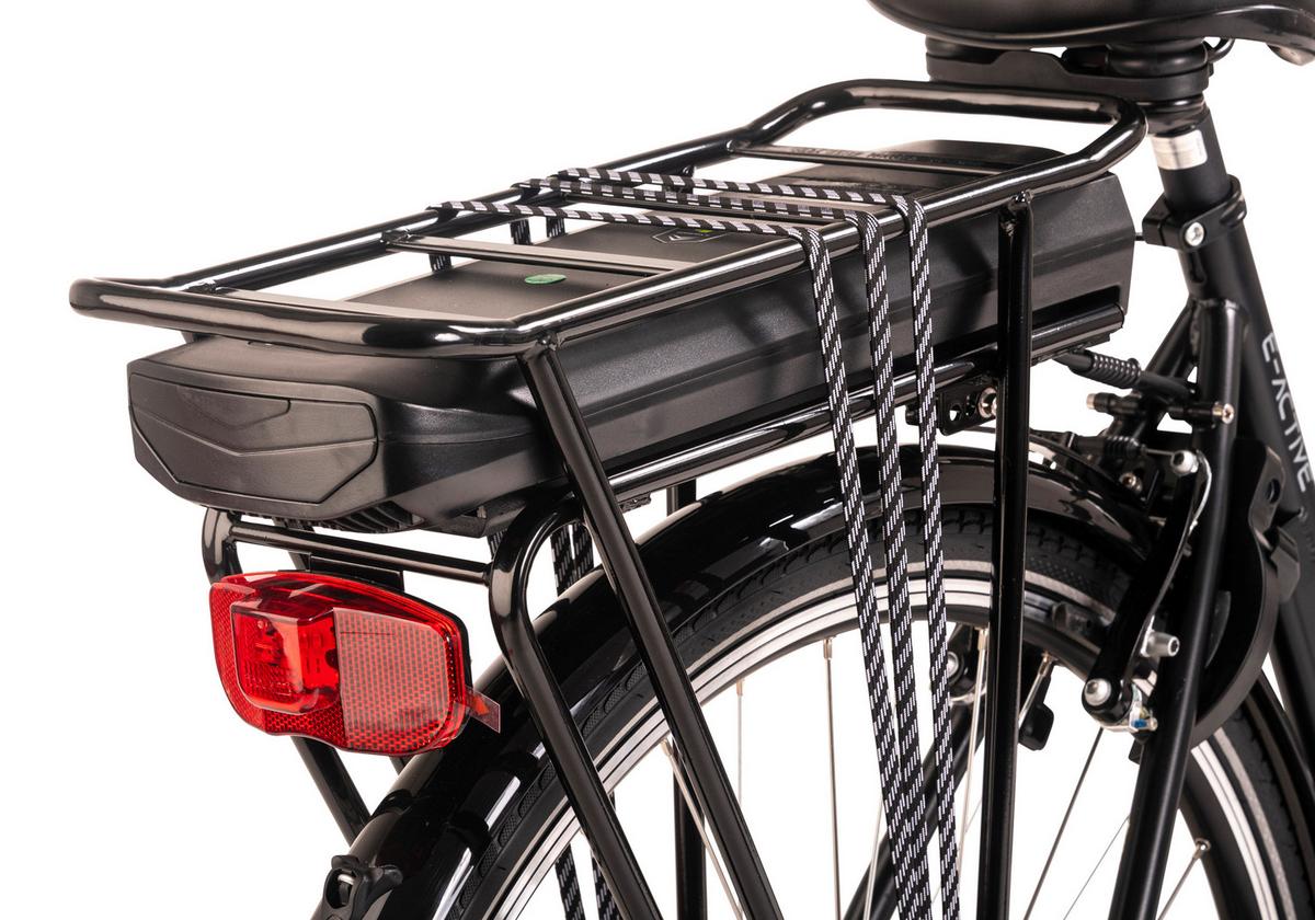 Elektrofahrrad Hollandia Carry On Schwarz - Schwarz, Basics, Metall (21/116/188cm)