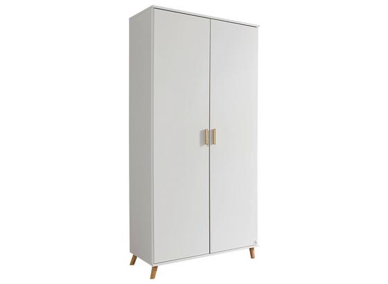 Skriňa Falun - biela, Moderný, kompozitné drevo (92/203/53cm) Skriňa Falun - biela, Moderný, kompozitné drevo (92/203/53cm)