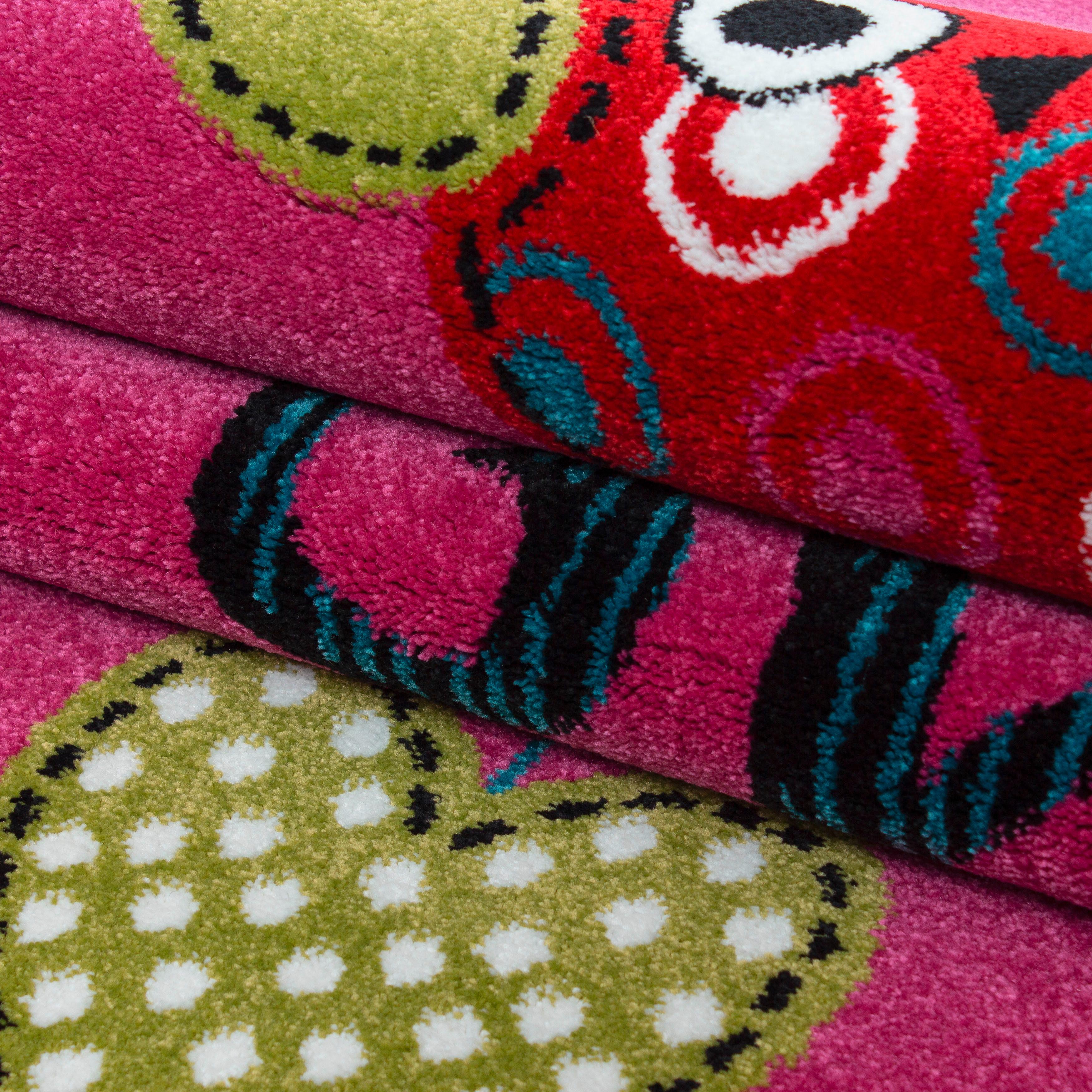 Kinderteppich Kids - Violett, Trend, Textil (120/120cm) - Ben'n'jen