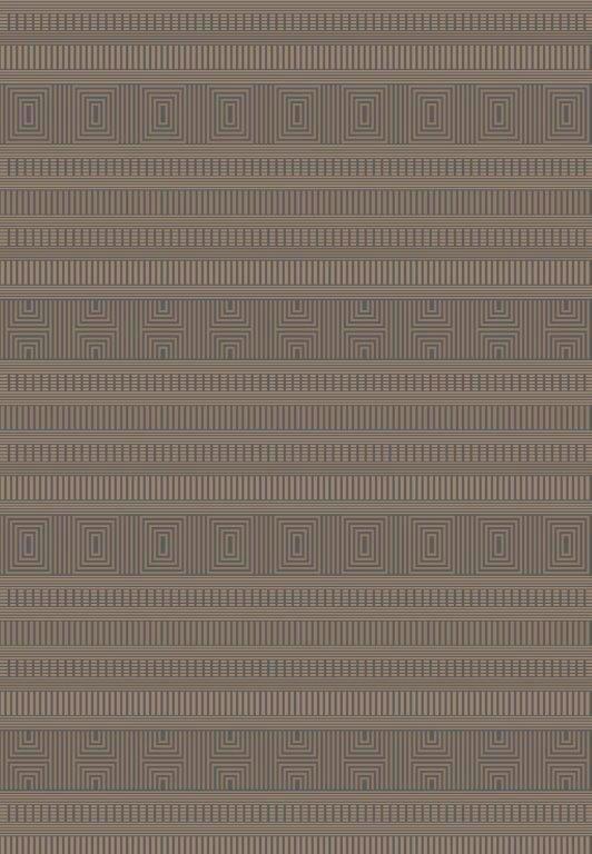 WEBTEPPICH Mokka 80x150 cm - Mokka, MODERN, Textil (80/150cm) - Luca Bessoni