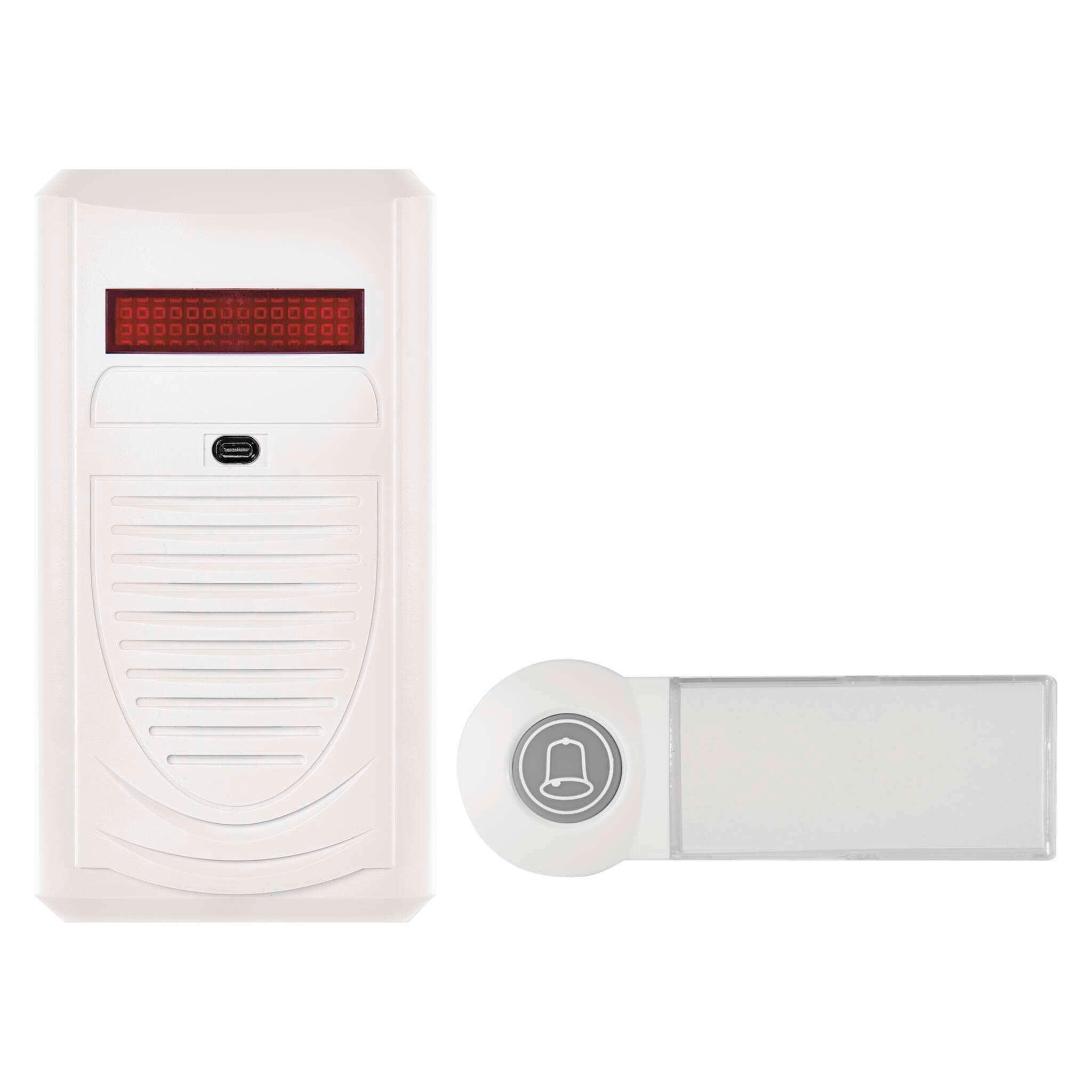 Vezeték Nélküli Csengő Ac P5705 - fehér, műanyag (7,3/6,5/12cm)