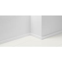 Sockelleiste Uni Weiß D001 - Weiß, Basics, Holzwerkstoff (220/1,6/4cm) - Parador