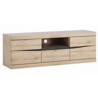 Tv-element Summer Eiche San Remo Dekor B: 150 Cm - Eiche San Remo, MODERN, Holzwerkstoff (150/50/40cm) - Modern Living